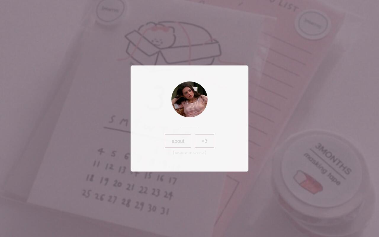 Carrd profile picture for @santos